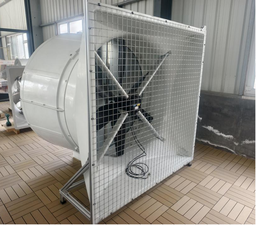 蝴蝶門系列—56”玻璃鋼蝴蝶門攏風筒風機